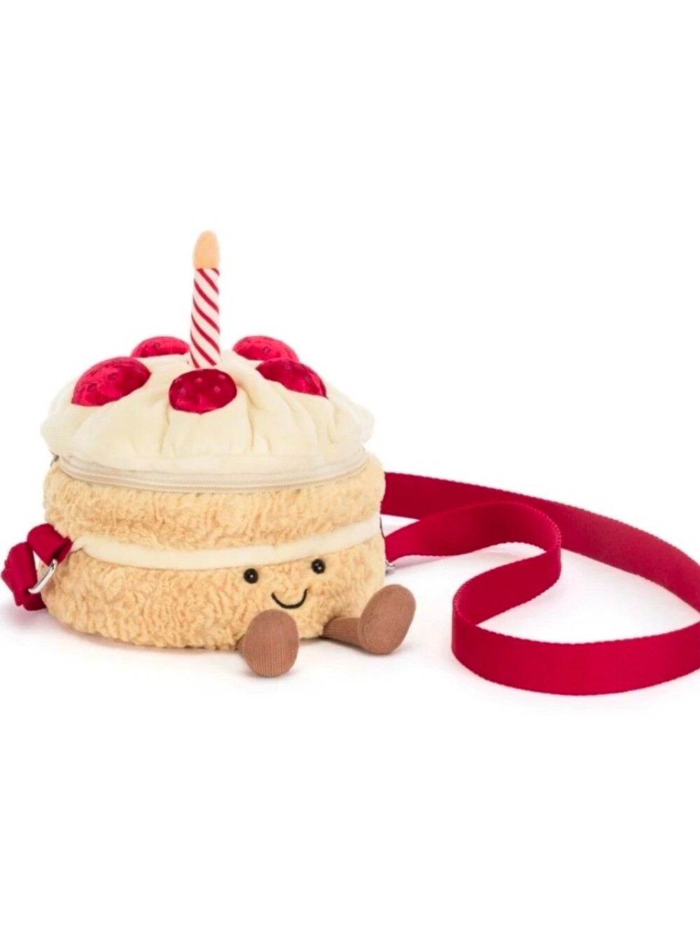 Jellycat Amuseables Birthday Cake Bag Soft Plush NWT Authentic Dustbag Included!